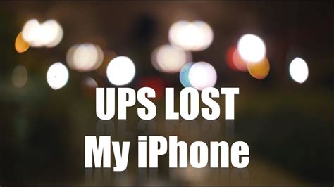 ups lost my iphone trade in